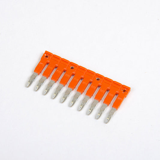 ONKA 1.5/10 Pistokkeellinen 10-tie harjansilta, eristetty, universaali (jousi- ja ruuviliittimille 1.5mm2), 1060104