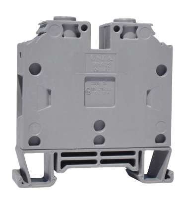 ONKA 35mm2 Screw rail terminal DIN rail terminal 2-wire gray, 1010082