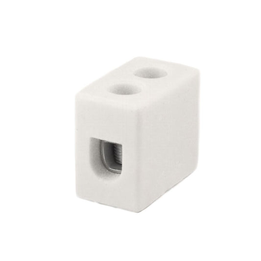 ONKA 2,5-4mm2 1POLE Steatiitti / Keraaminen / Posliini Liitin - PORCELAIN TERMINAL BLOCK, 1070009