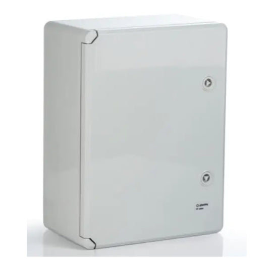 Muovikaappi harmaa ovi 250x350x150mm IP65 PP3002 (P-BOX 2535)