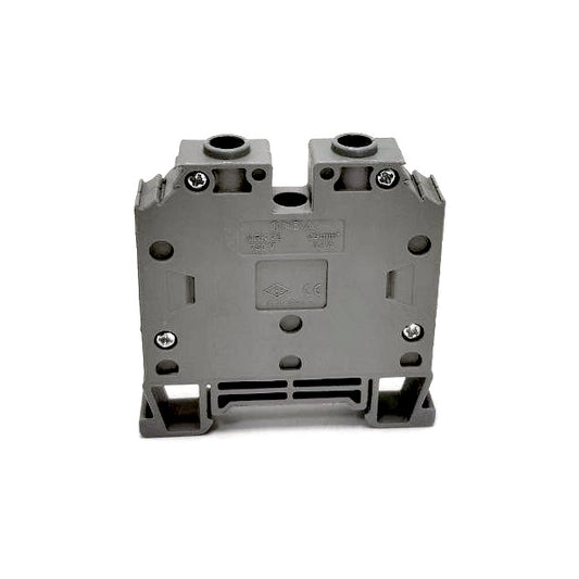 ONKA 25mm2 Screw rail terminal DIN rail terminal 2-wire gray, 1010062