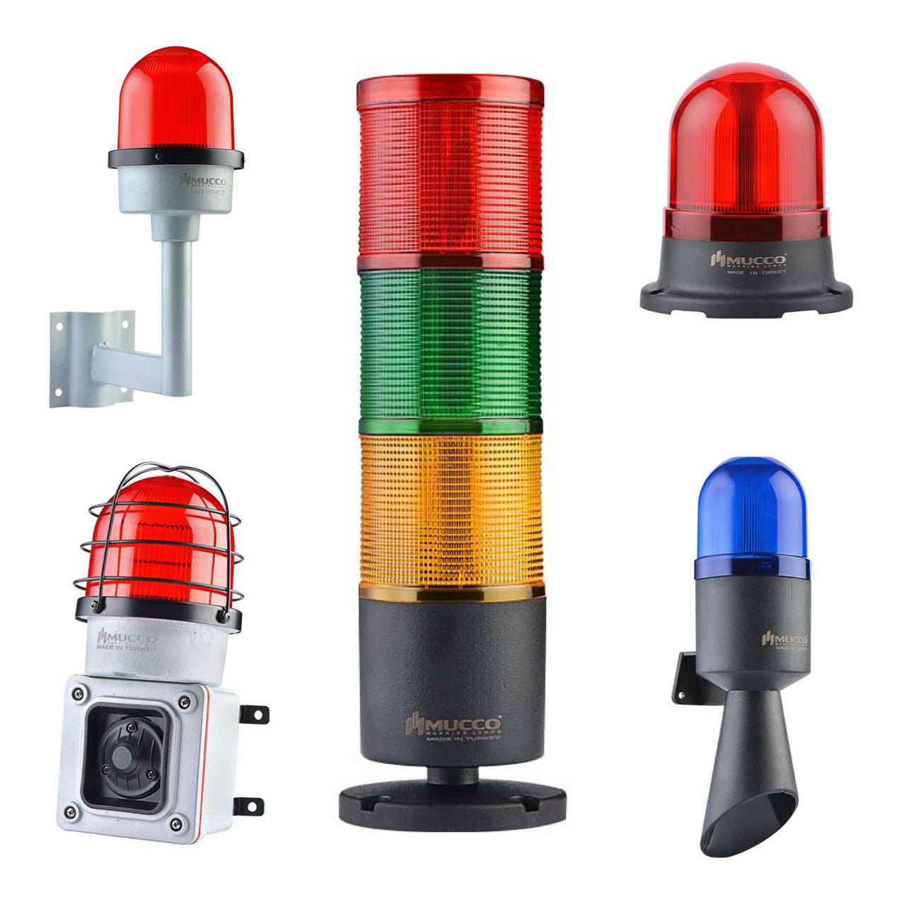 Optiset ja akustiset signaalilaitteet