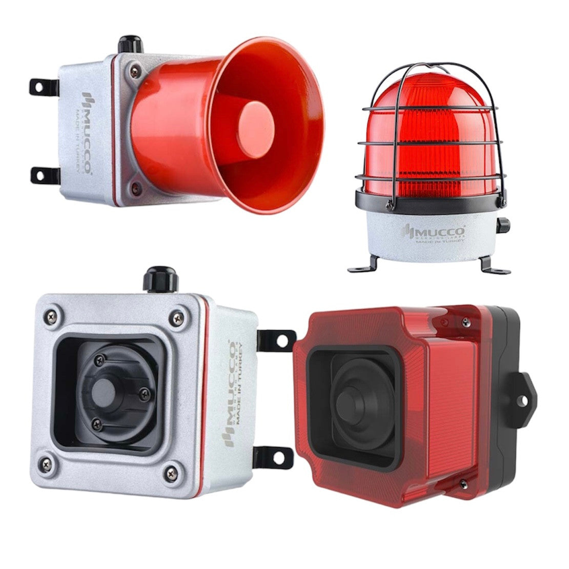 Heavy duty warning lights