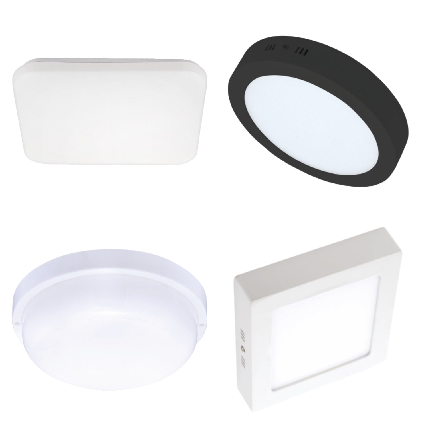 Recessed LED panels