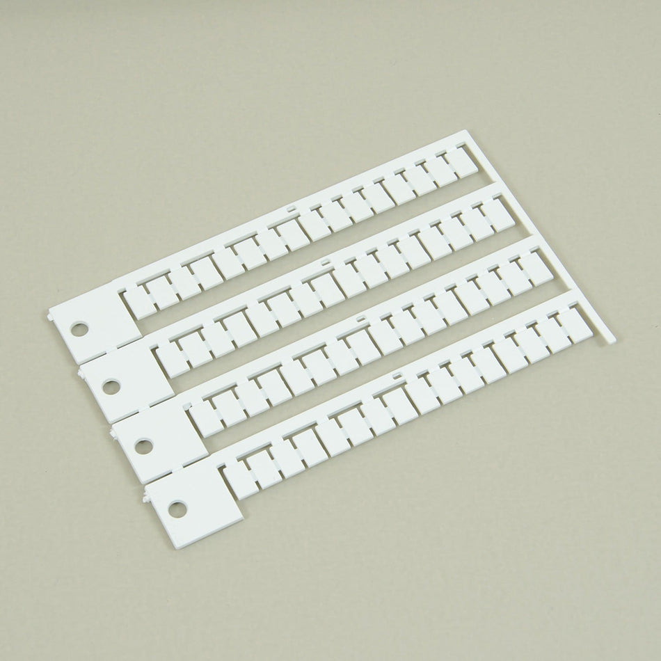 OD10-6P Tunniste liittimien merkitsemiseen (ilman painatusta), 4mm² liittimille, 1060190, Onka