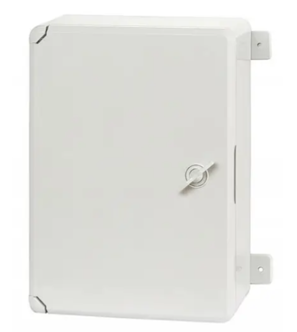 Kytkentäkaappi muovinen harmaa ovi 200x300x130mm IP65 PP3001 (P-BOX 2030)