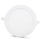2 pcs - SLIM LED panel cold white /6500K 18W / 1620Lm round recessed round (power supply included) 6500K YL10-1800