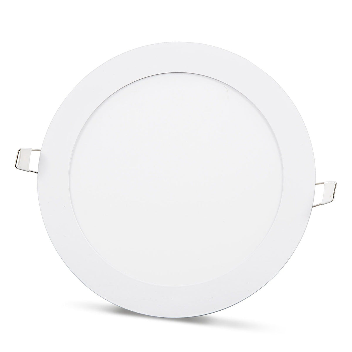 2 pcs - SLIM LED panel cold white /6500K 18W / 1620Lm round recessed round (power supply included) 6500K YL10-1800