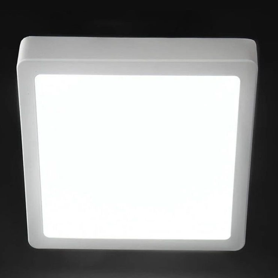 NOAS plafoniera, LED-paneeli 18W / 1620Lm kylmä valkoinen / 6500K katto neliö, YL15-1800