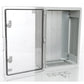 Kytkintaulun muovinen läpinäkyvä ovi 350x500x190mm IP65 PP3016 PP3016