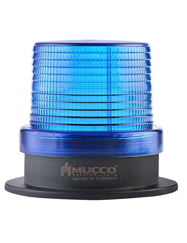 MUCCO SNT-915-B-4 90 diameter 5 light modes 10 melodic SMD-LEDs with buzzer 12-24V AC/DC blue ceiling light
