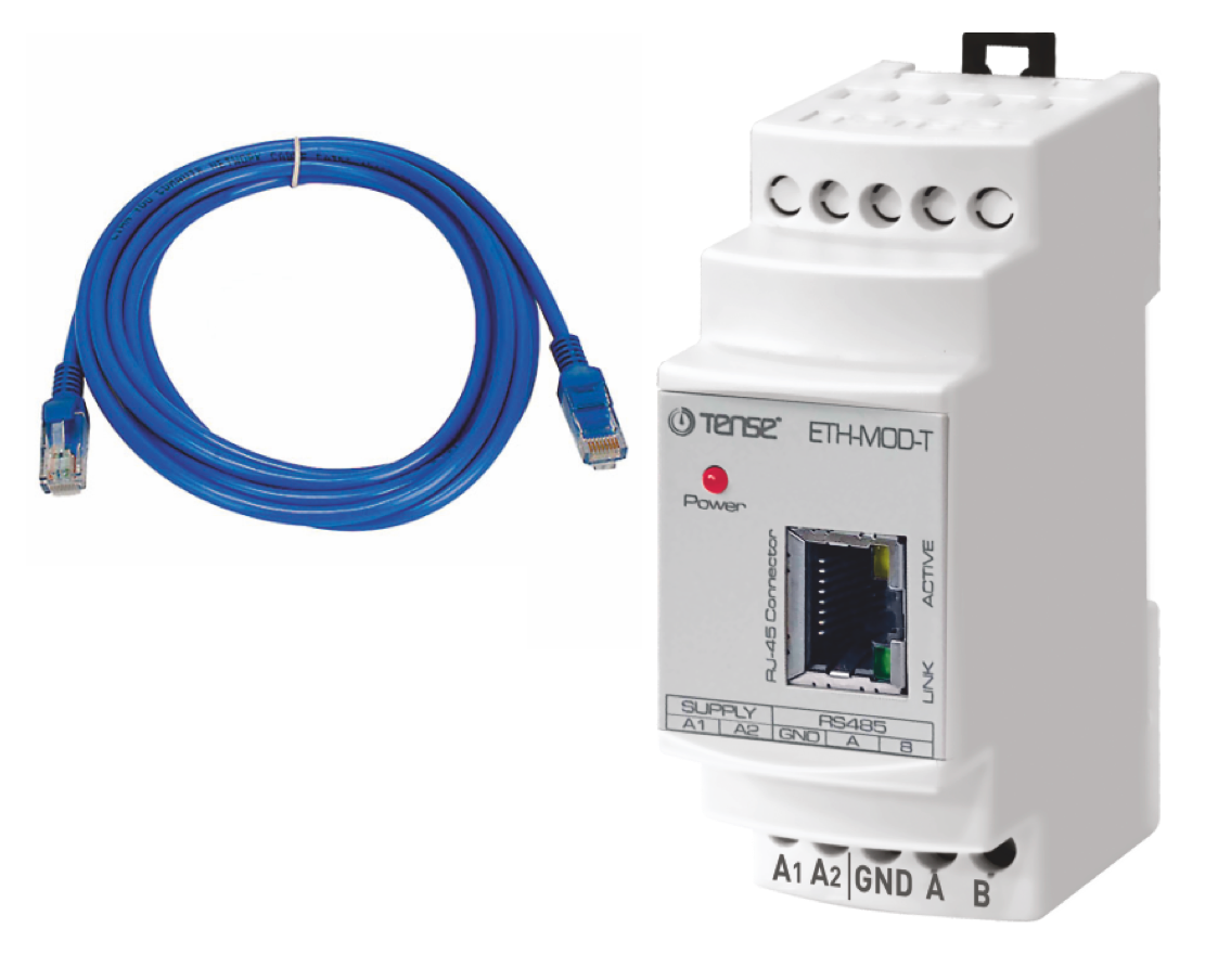 Modbus gateway RS485 TCP/IP 230V interface converter