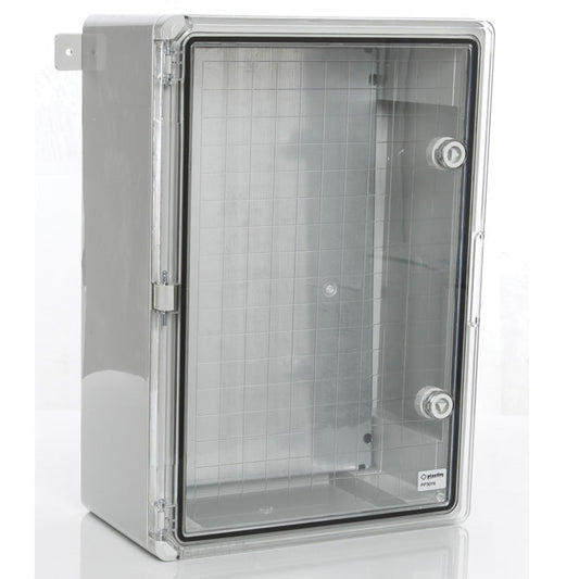Kytkintaulun muovinen läpinäkyvä ovi 350x500x190mm IP65 PP3016 PP3016