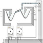 Level switch / filling level monitoring, emptying level meter for borehole VSR-05 TENSE