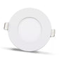 2 pcs - round LED panel 3W / 270Lm white round recessed (power supply included) 4000K YL10-0307