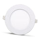 2 kpl - pyöreä LED-paneeli 6W / 540Lm kylmänvalkoinen pyöreä upotettu (virtalähde sisältyy) 6500K YL10-0600