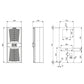 Air conditioner for distribution centers / Cooler 1100W, PAD1100.01, Plastim