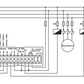 Digital temperature and humidity control relay for panel mounting, ON - OFF