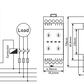 Monitoring/protection three-phase relay for overvoltage and undervoltage monitoring.