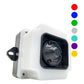 7 väriä - 7 melodiaa vilkkuva valo RGB-merkkivalo , 85-250V