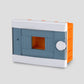 ARS modular switch cabinet 2-6 MOD (2-6 fuses), plastic flush-mounted switch cabinet, transparent door IP40, 341213