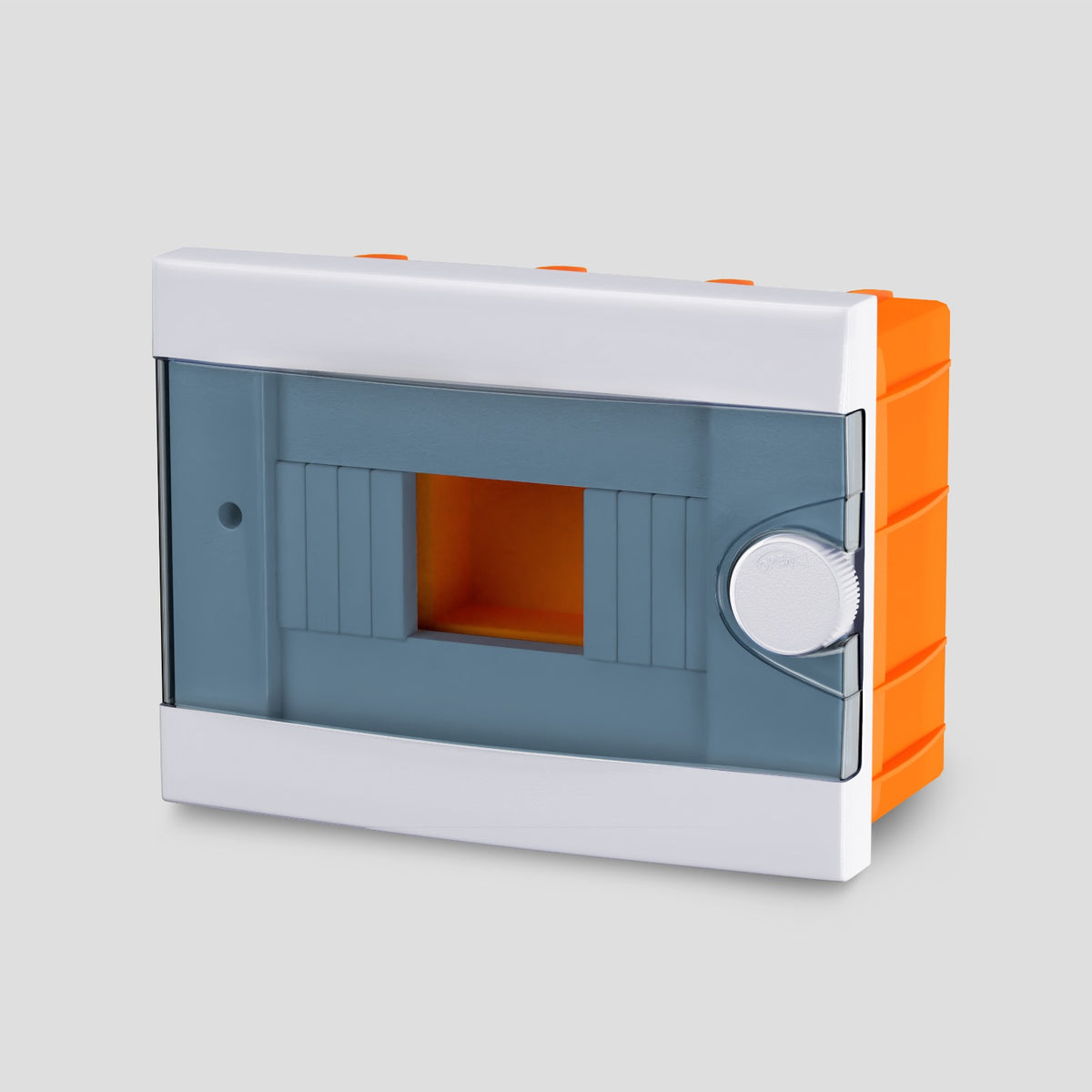 ARS modular switch cabinet 2-6 MOD (2-6 fuses), plastic flush-mounted switch cabinet, transparent door IP40, 341213