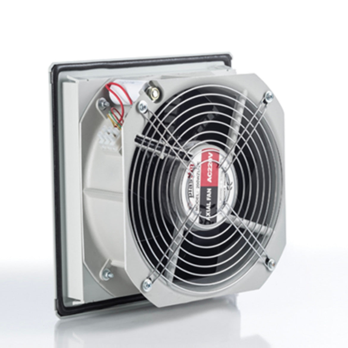 Fan with filter, 650 (900) m3/h, 260x260, 230V 50/60Hz IP54 PTF4500 Plastim