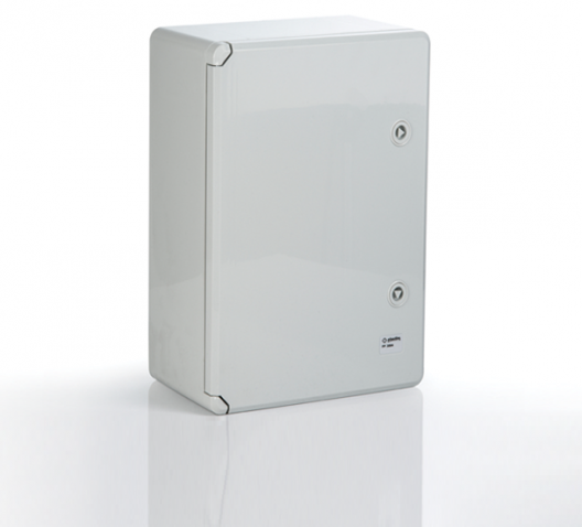 Kytkentäkaappi muovinen harmaa ovi 300x400x170mm IP65 PP3004 (P-BOX 3040-1)