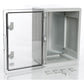 Plastic transparent control cabinet door 300x400x220mm IP65 PP3015 PP3015