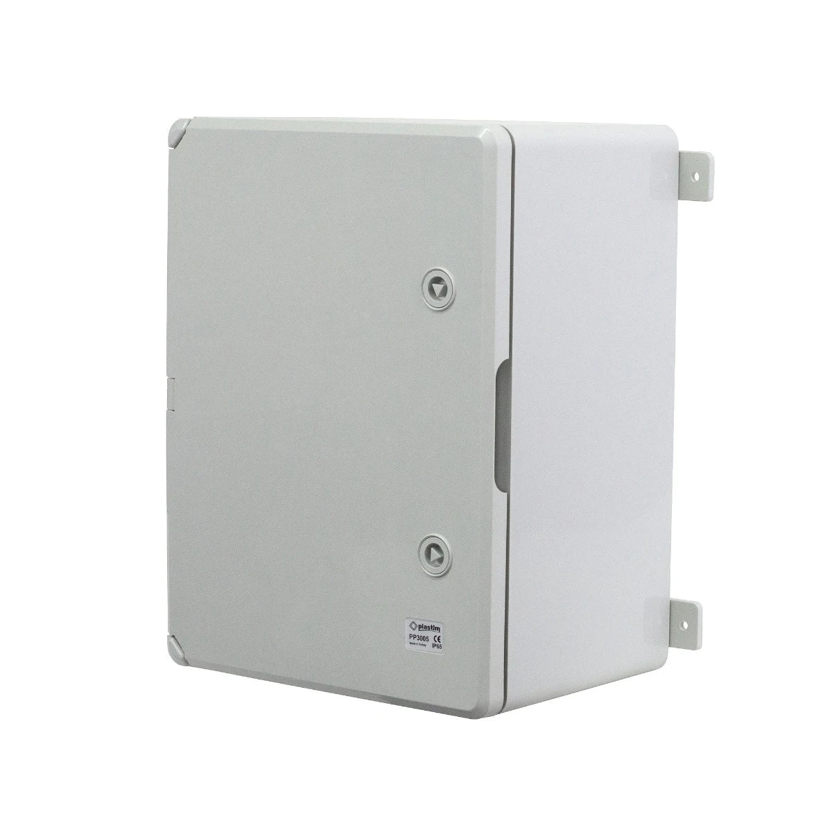 Muovikaappi harmaa ovi 300x400x220mm IP65 PP3005 (P-BOX 3040-2)