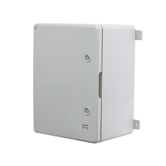 Muovikaappi harmaa ovi 300x400x220mm IP65 PP3005 (P-BOX 3040-2)