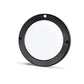 Slim black frame LED 20W slim ceiling light plafoniera with PIR motion sensor round cold white / 6500K YL14-1810-S