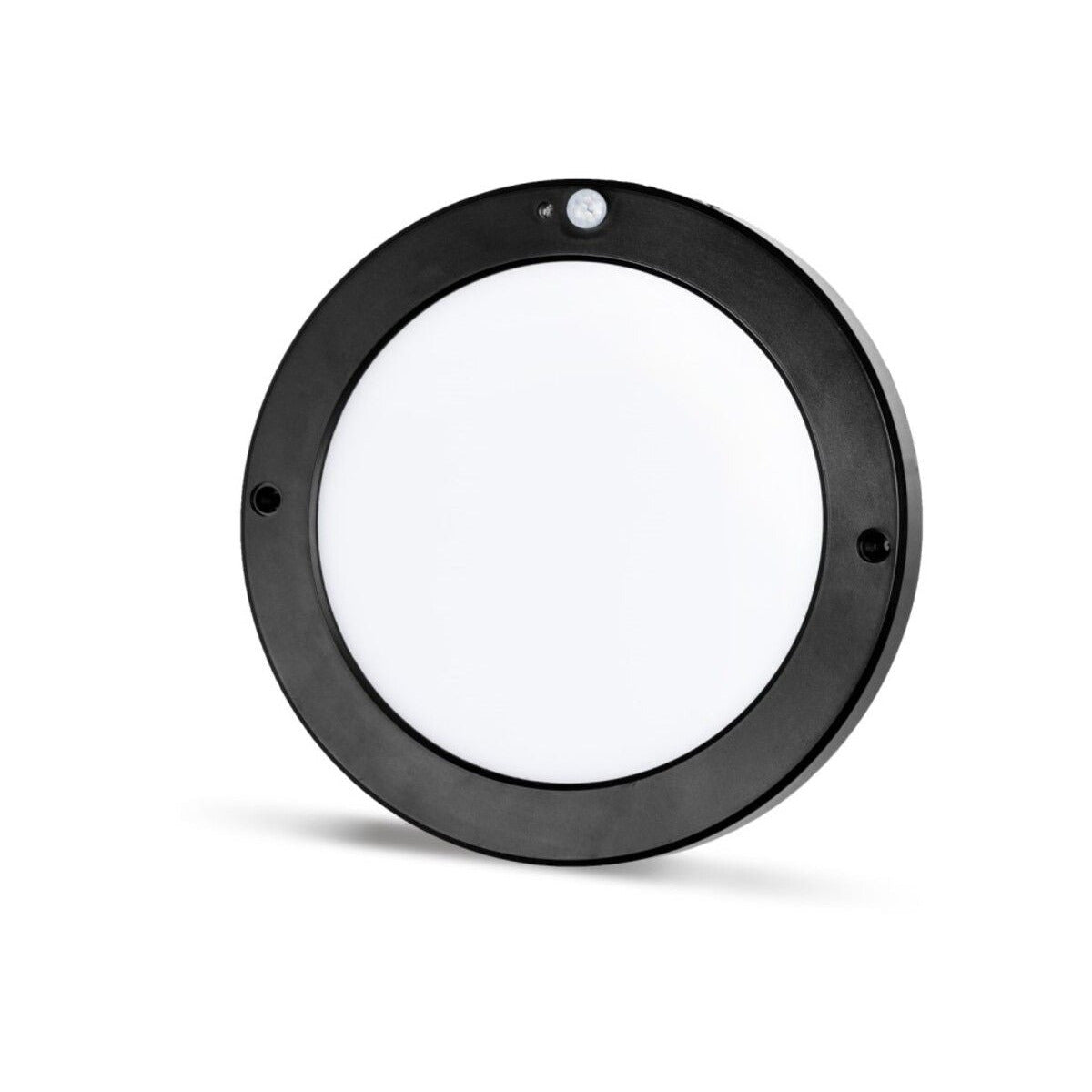 Slim black frame LED 20W slim ceiling light plafoniera with PIR motion sensor round cold white / 6500K YL14-1810-S