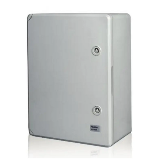 Muovinen kytkentäkaappi harmaalla ovella 400x500x175mm IP65 PP3003 (p-box 4050-1)