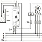 Level switch / filling level monitoring, emptying level meter for borehole VSR-05 TENSE