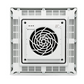 Ceiling fan, switchable fan, 560m3/h, 230VAC, 364x364x107mm, IP54, PTS5500