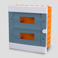 ARS Modular switch cabinet 24 MOD (24 fuses), plastic flush-mounted switch cabinet, transparent door IP40, 341208