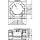 ONKA Virtamuuntaja - VIRTamuuntaja 800/5A, 80MM, LUOKKA 0.5S, 10VA (TK808005307 / 80011768)