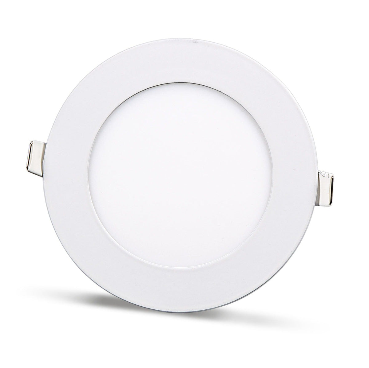 2 kpl - pyöreä LED-paneeli 6W / 540Lm valkoinen pyöreä upotettu (virtalähde sisältyy) 4000K YL10-0607 YL10-0607