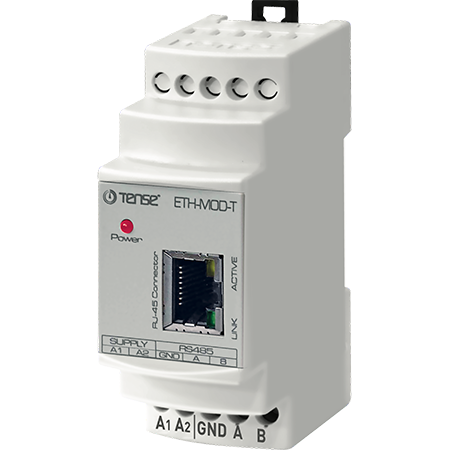 Modbus-yhdyskäytävä RS485 TCP/IP 230V liitäntämuunnin