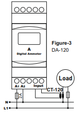 Taajuusmittari DIN taajuusmittari digitaalinen 1-400Hz paneelimittarit