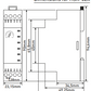 Hydrophore sequence relay with timer