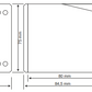 Liquid level relay for steam boilers