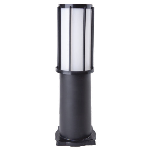 Garden post / pole lamp E27 40cm plastic outdoor