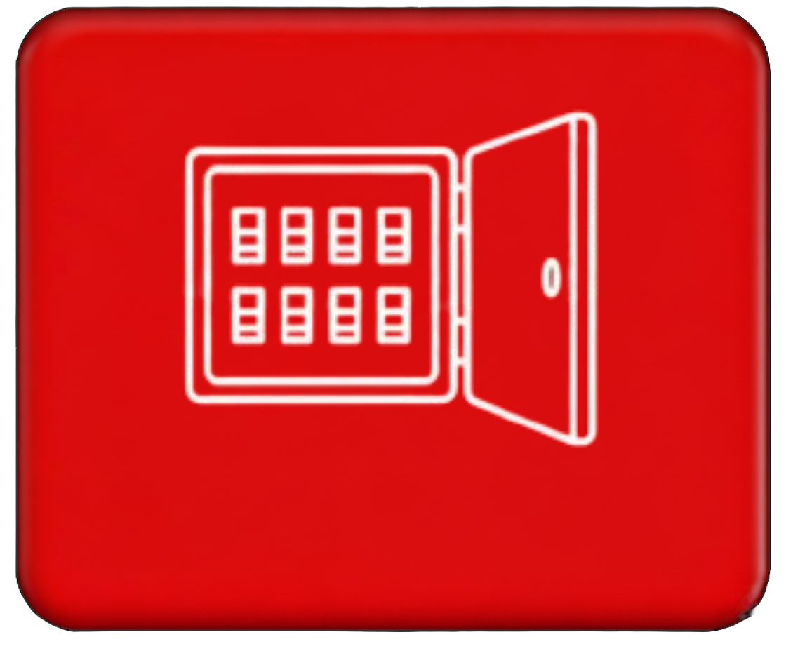 Tyhjät muoviset jakelukaapit