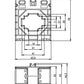 ONKA Virtamuuntaja - VIRTamuuntaja 300/5A, 40MM, CLASS 0.5S, 1.5VA (TK403005302 / 80011765)