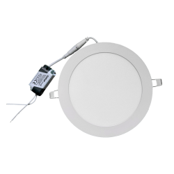 2 kpl - pyöreä LED-paneeli 6W / 540Lm kylmänvalkoinen pyöreä upotettu (virtalähde sisältyy) 6500K YL10-0600