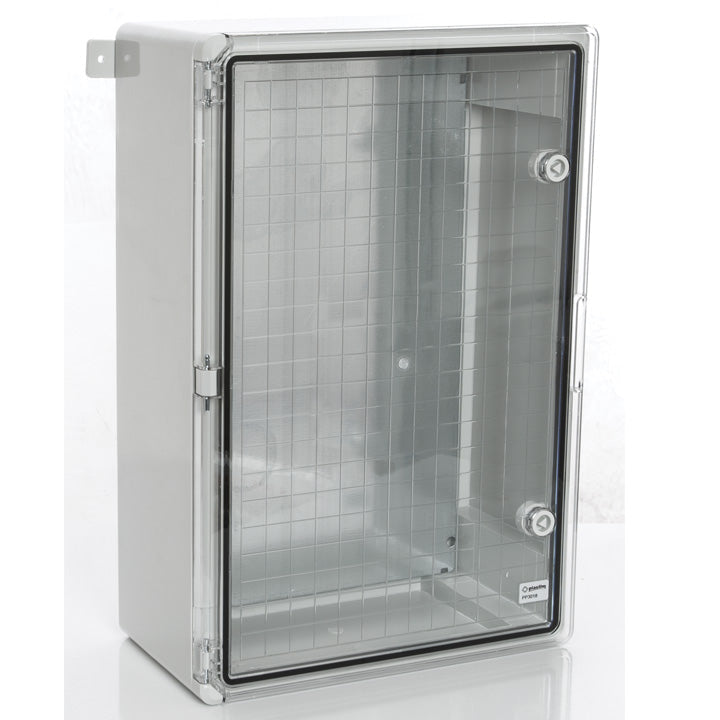 Kytkintaulun muovinen läpinäkyvä ovi 400x600x200mm IP65 PP3018 PLASTIM