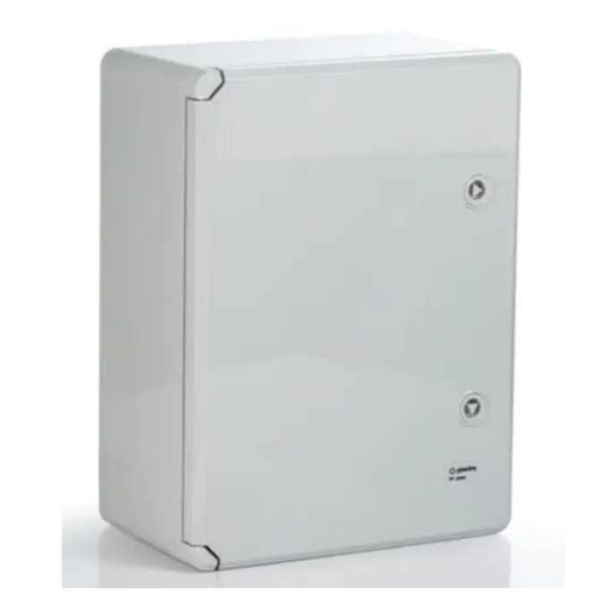 Muovinen jakaja harmaat ovet 250x350x150mm IP65 PP3002 (P-BOX 2535)